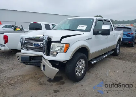 2009 Ford F-150 Lariat from USA, damaged, VIN 1FTPW14VX9FB41550